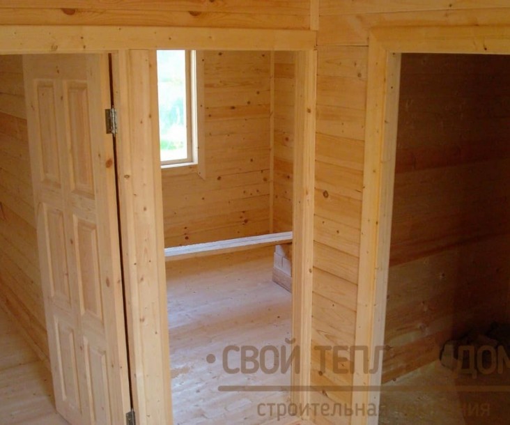Дом из бруса 6х8м фото 18