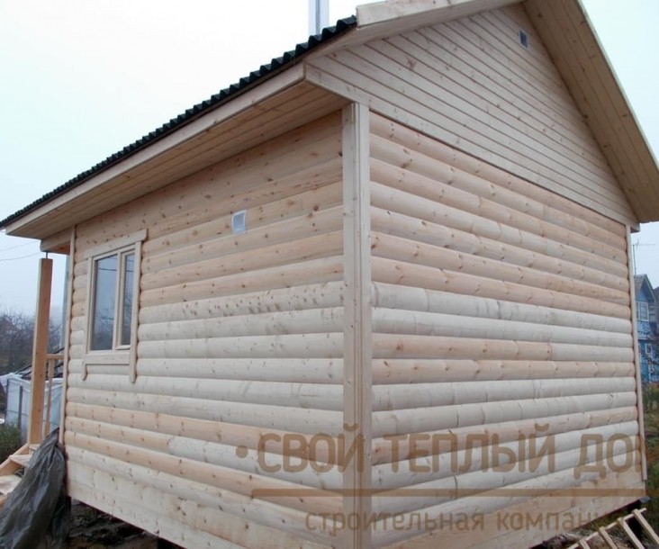 Баня из бруса 4х5м фото 3