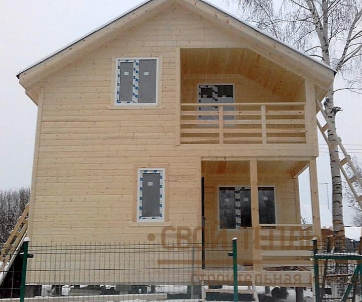 Каркасная баня 6х7м фото 27