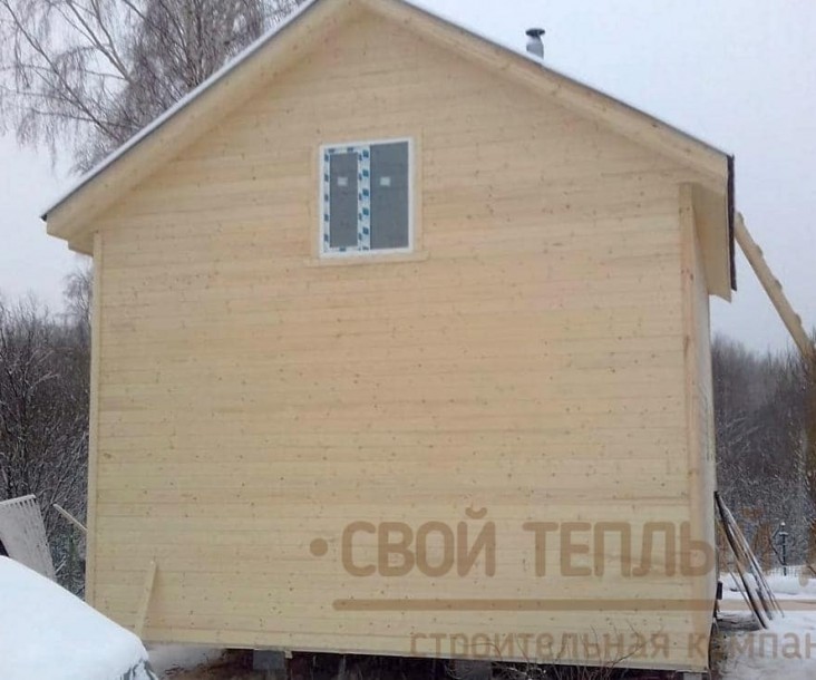 Каркасная баня 6х7м фото 26