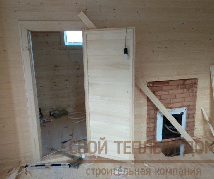 Каркасная баня 6х7м фото 19