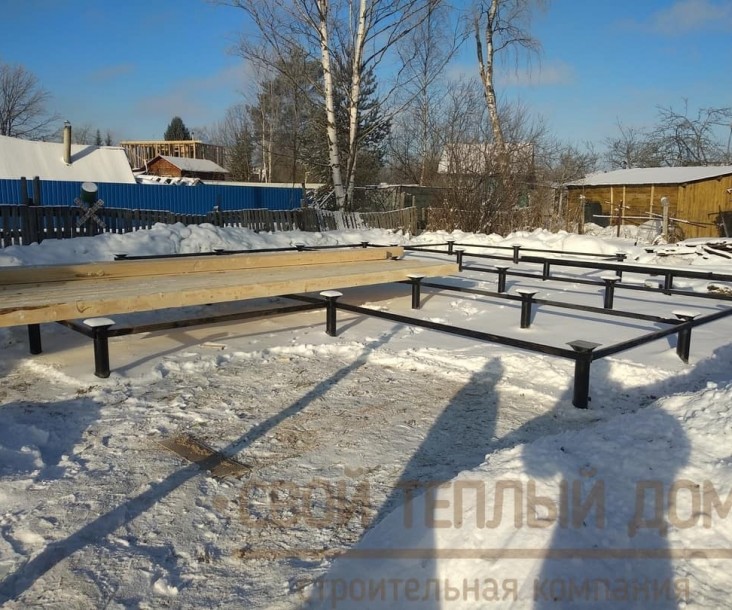 Каркасный дом 6х9м фото 33