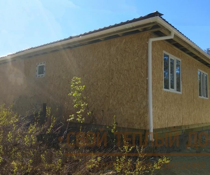 Каркасный дом 9х9м фото 2