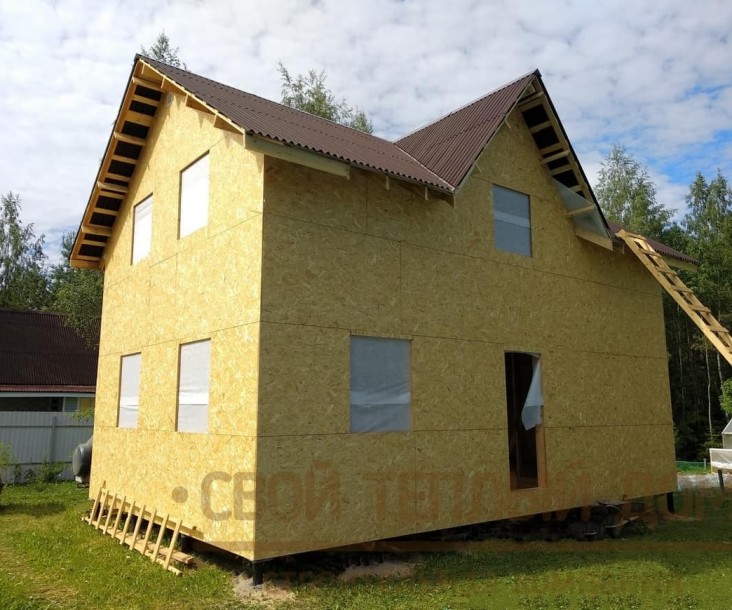 Каркас дома 6х9м фото 1