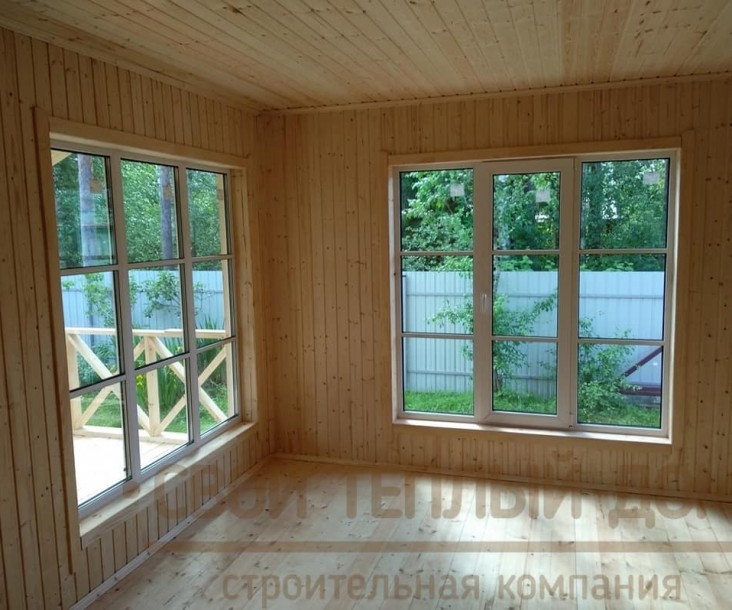 Каркасный дом 6х9м фото 9