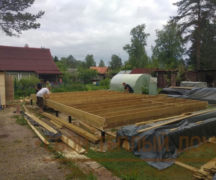 Каркасный дом 6х9м фото 21