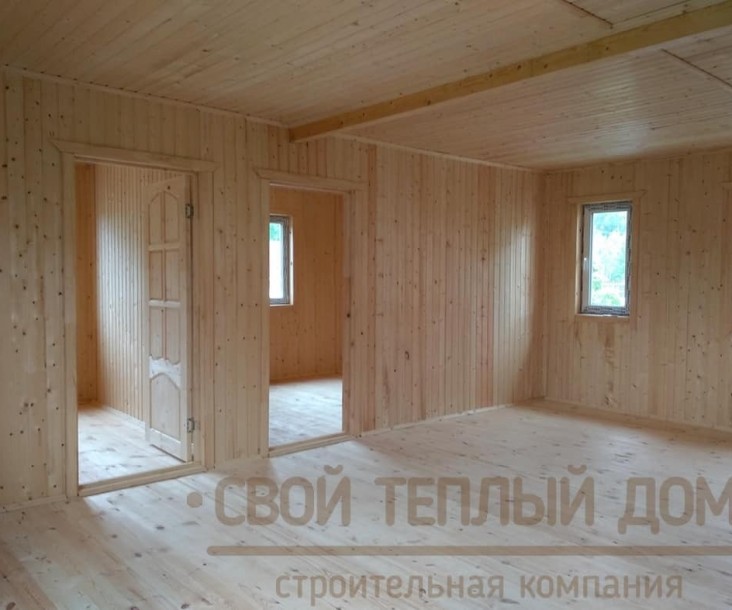 Каркасный дом 7х10м фото 13