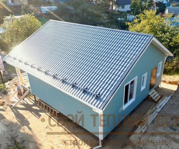 Каркасный дом 9х10м фото 4