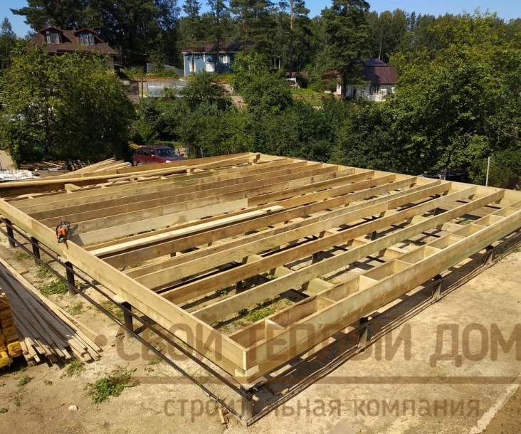 Каркасный дом 9х10м фото 40