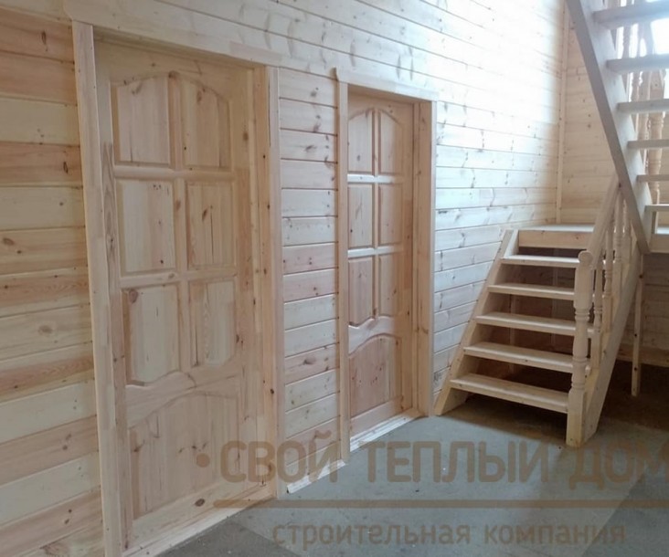 Каркасный дом 9х8м фото 16