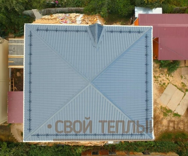 Каркасный дом 9х8м фото 5