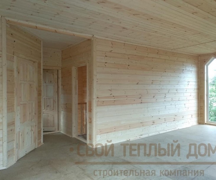 Каркасный дом 9х8м фото 22