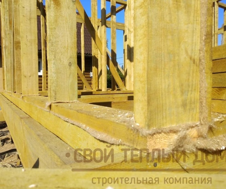 Каркасный дом 6х10м фото 14