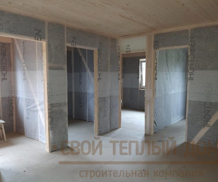 Каркасный дом 6х9м фото 12