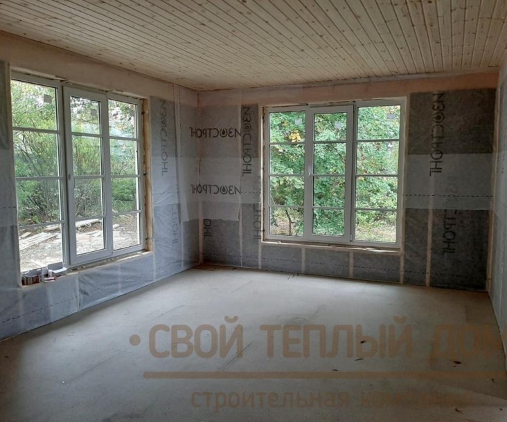 Каркасный дом 6х9м фото 13
