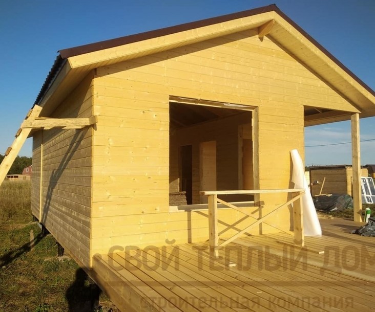 Каркасный дом 6х12м фото 12