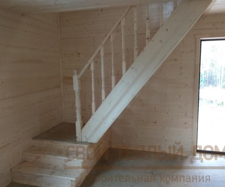 Каркасный дом 6х6м фото 12