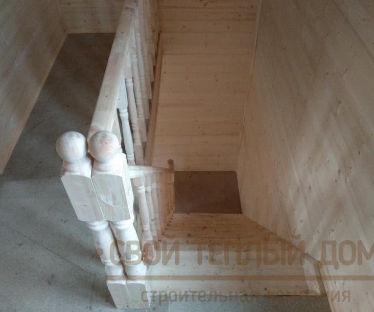 Каркасный дом 6х6м фото 14