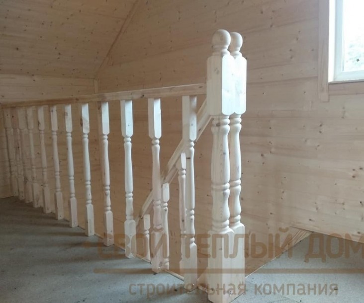 Каркасный дом 6х6м фото 15