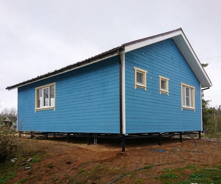 Каркасный дом 7,0х9,0м фото 6