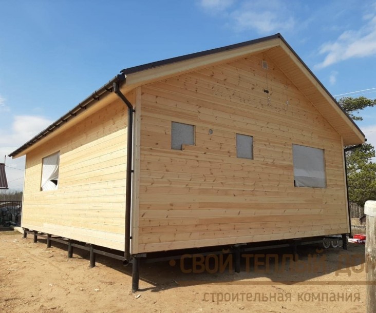 Каркасный дом 7,0х9,0м фото 10