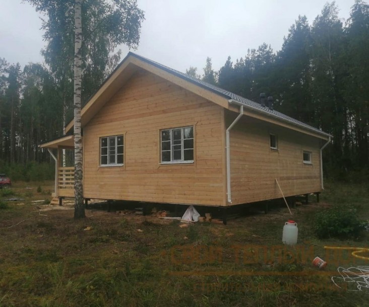 Каркасный дом 8,5х10,0м фото 8