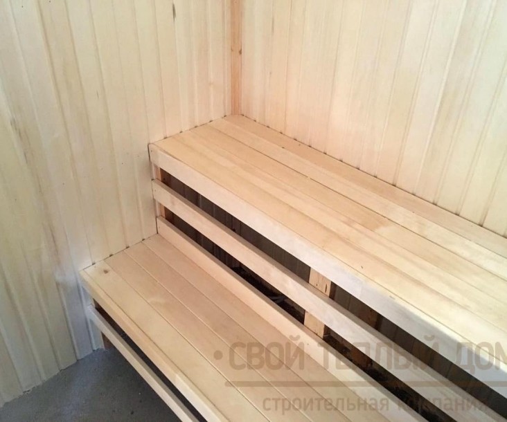 Каркасная баня 6х8м фото 14