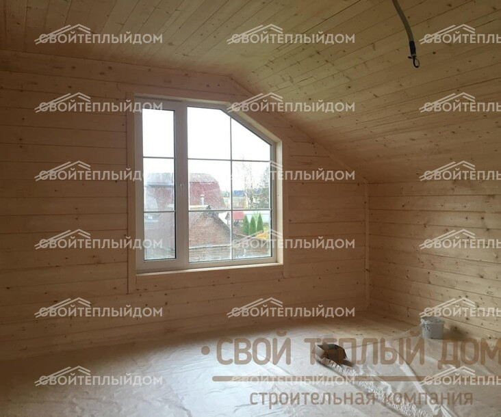 Каркасный дом 7х8м фото 31