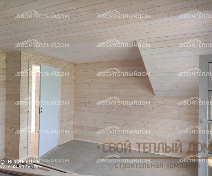 Каркасный дом 8,5х9,0м фото 20