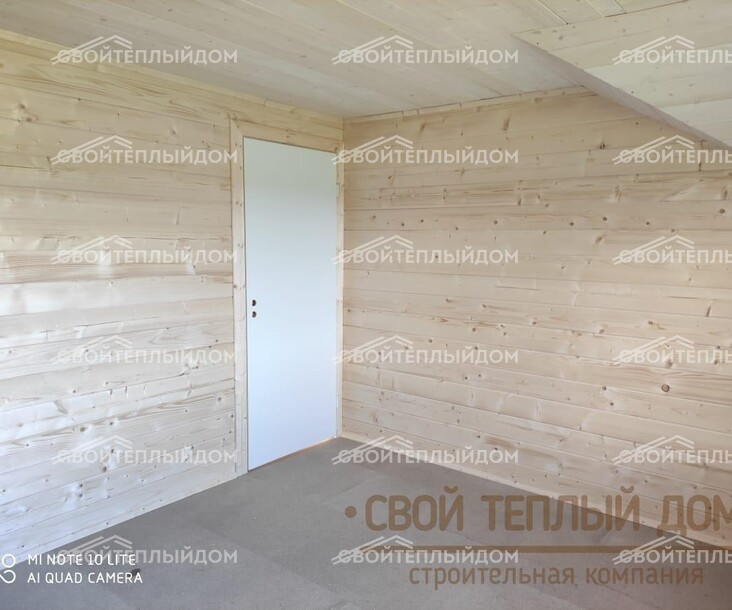 Каркасный дом 8,5х9,0м фото 22