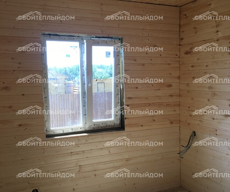 Каркасный дом 6,0х8,0м фото 22