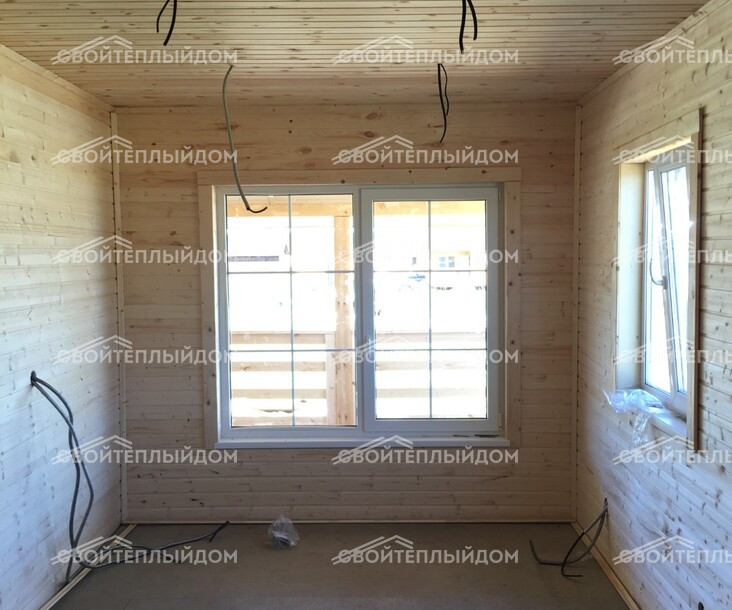 Каркасный дом 6,0х8,0м фото 17
