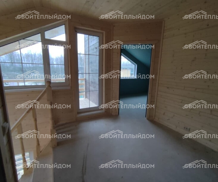 Каркасный дом 8,0х8,0м фото 14
