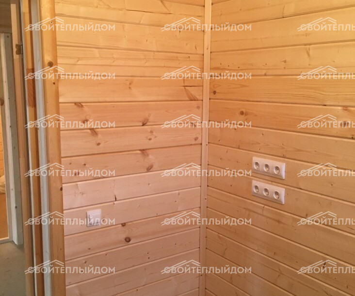 Каркасный дом 7,3х11,3м фото 20