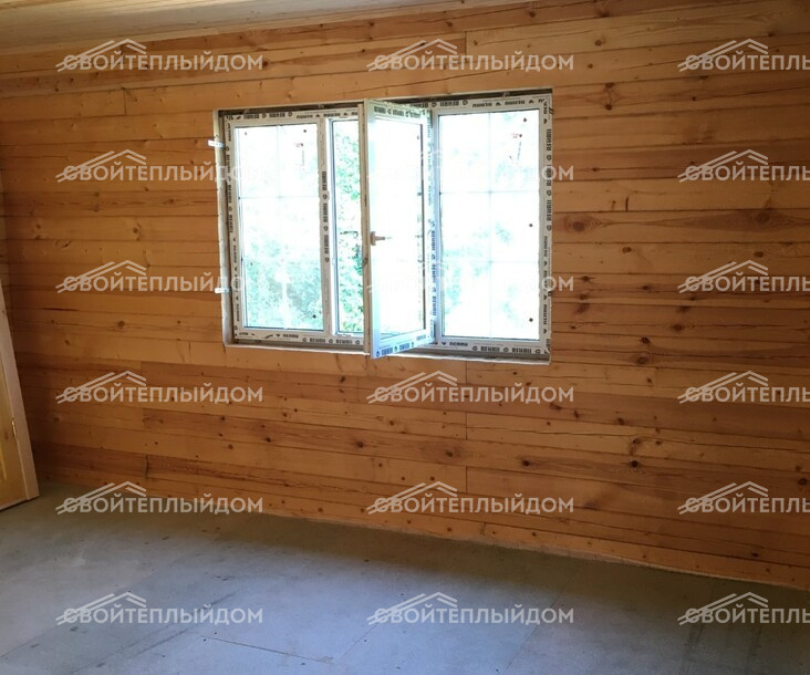 Брусовой дом 8,0х10,0м фото 8