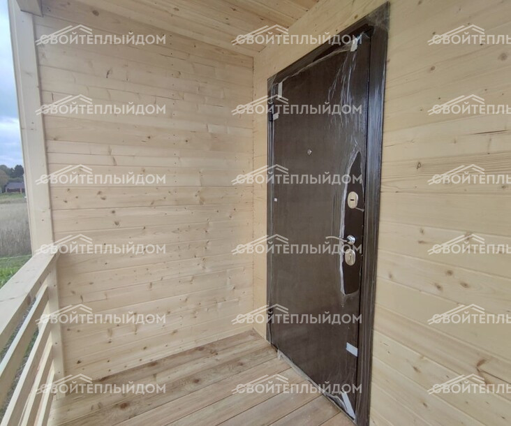 Каркасный дом 6,0х8,0м фото 7