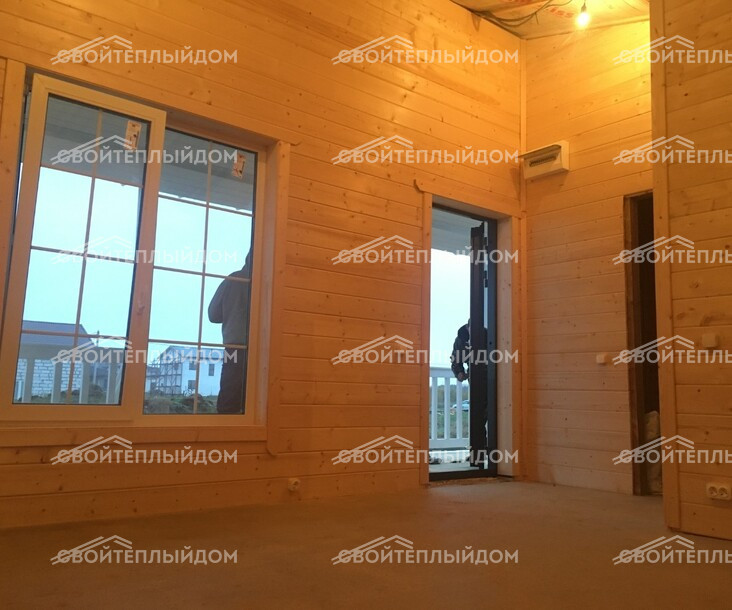 Каркасный дом 6,5х7,0м фото 14