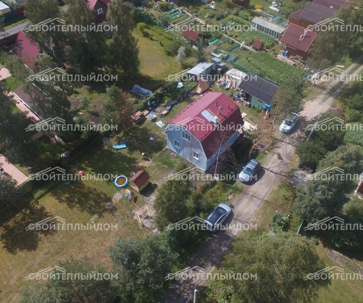 Каркасный дом 7,0х8,0м фото 7