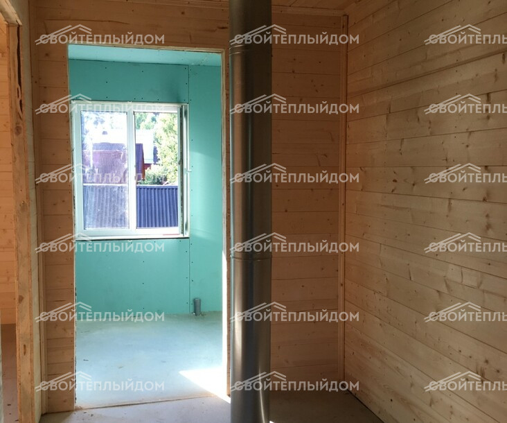 Каркасный дом 7,0х8,0м фото 14