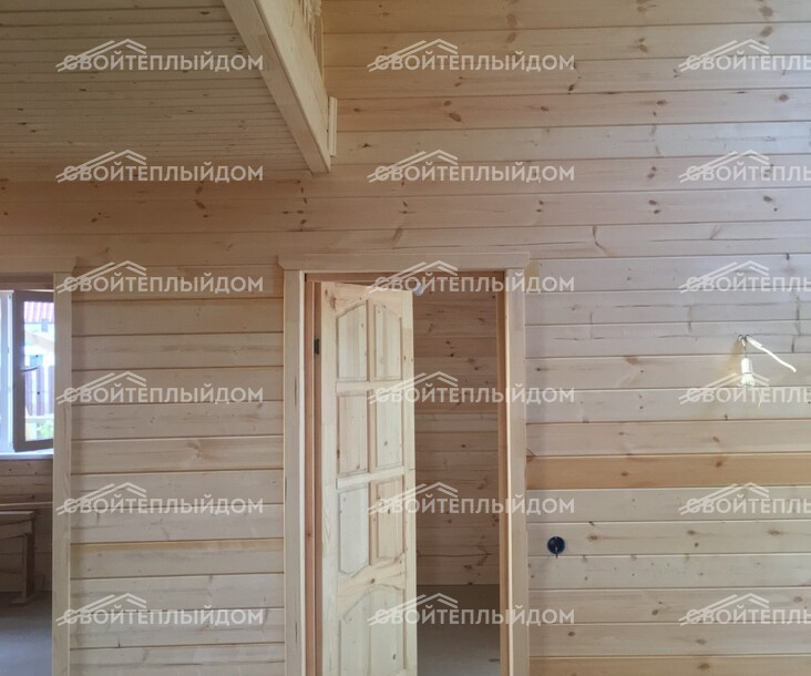 Каркасный дом 8,0х10,0м фото 9
