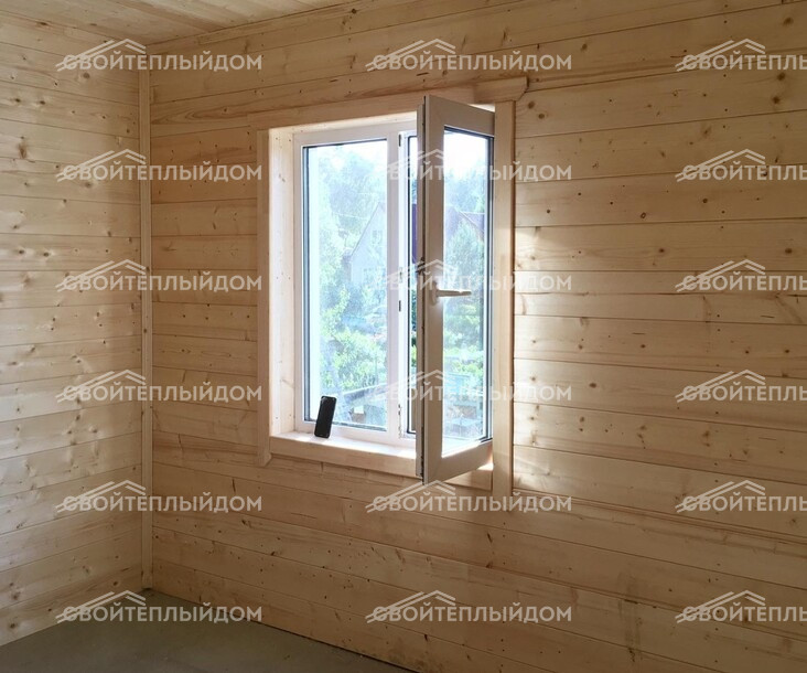 Каркасный дом 8,0х10,0м фото 15