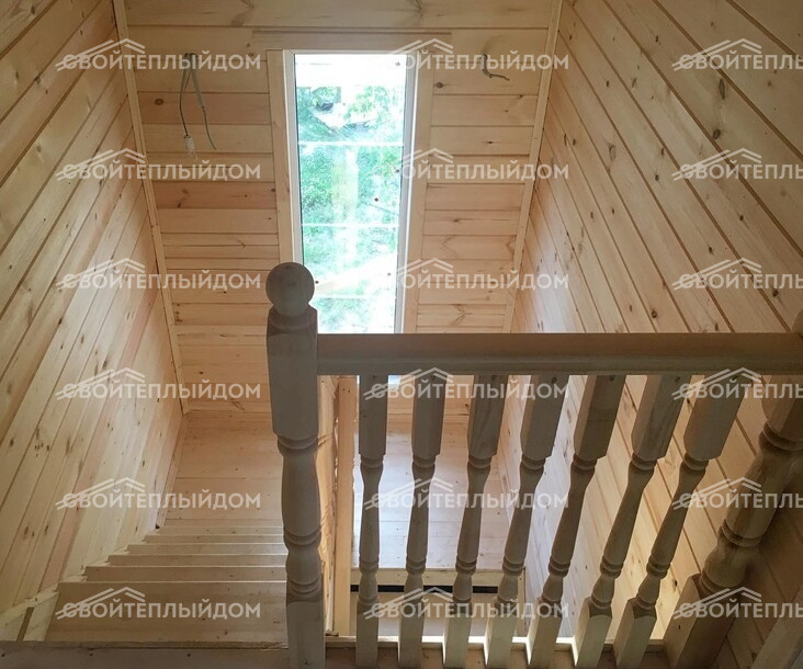 Каркасный дом 8,0х10,0м фото 14