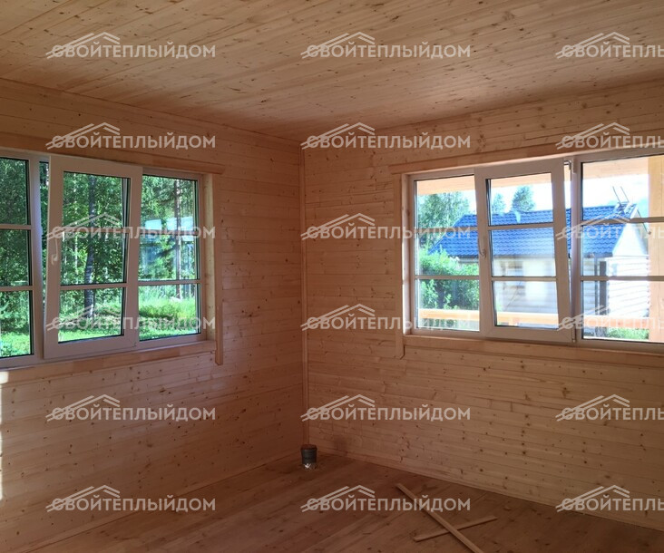 Каркасный дом 6,0х7,0м фото 8