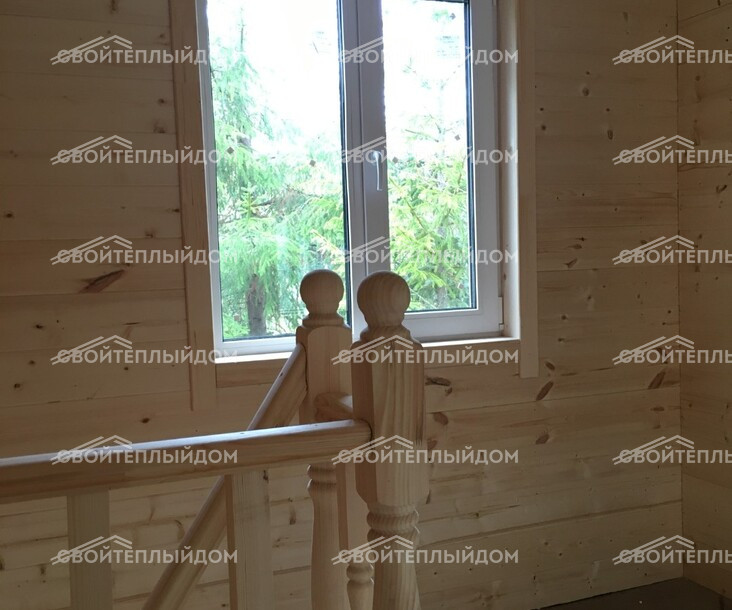 Каркасный дом 6,0х8,0м фото 18