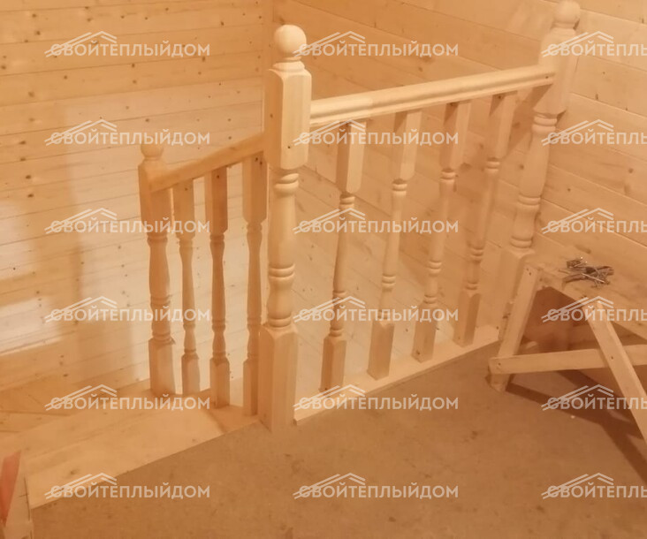 Каркасный дом 8,0х8,0м фото 12