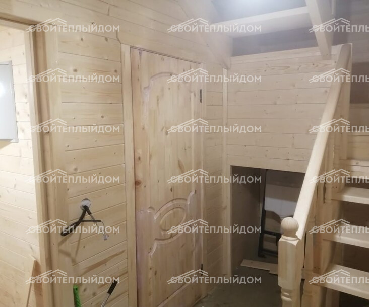 Каркасный дом 8,0х8,0м фото 8