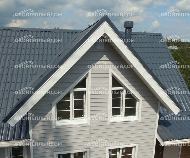 Каркасный дом 7,0х10,0м фото 5