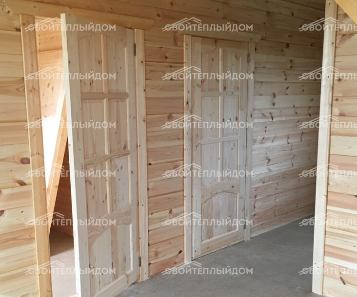 Каркасный дом 8,0х7,0м фото 12