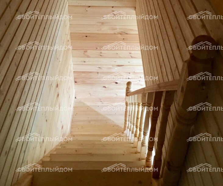 Каркасный дом 8,0х7,0м фото 17