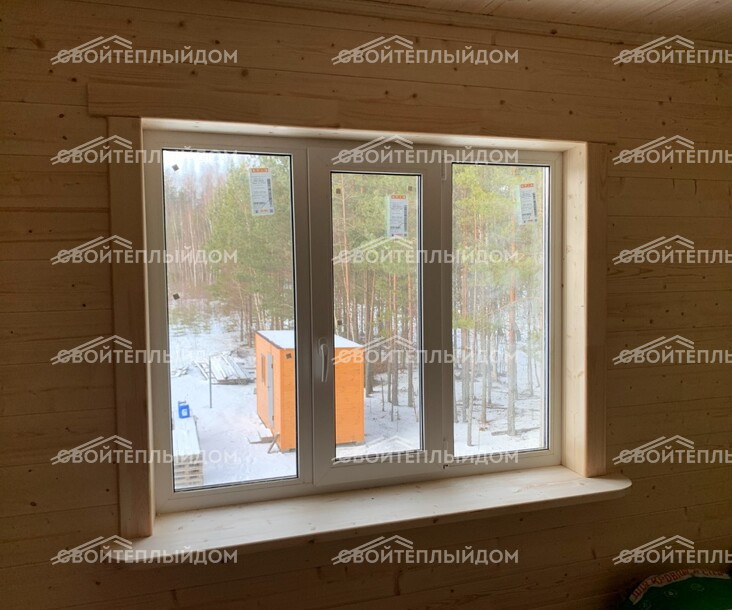 Каркасный дом 8,0х10,0м фото 13